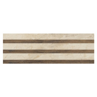 Dekor Fineza Adore beige stripes 25x75 cm mat DADORE275ST