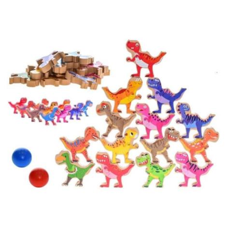 Big Tree dinosaurus jenga/puzzle 16ks dinosaurov 8cm