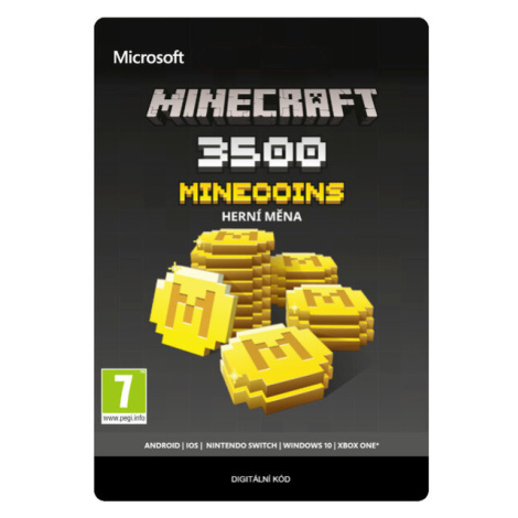 Minecraft: Minecoins Pack 3500 Coins Microsoft