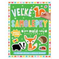Veľké samolepky pre malé ruky: Les