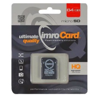 Pamäťová karta micro SD 64GB Class 10 s adaptérom IMRO