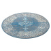 Kusový koberec Gloria 105516 Sky Blue kruh - 160x160 (průměr) kruh cm Hanse Home Collection kobe
