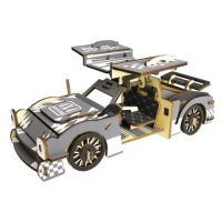 Woodcraft Drevené 3D puzzle Športové auto