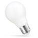 Inteligentná LED žiarovka GLS 5W E-27 CCT COG Milky s premenlivou farbou svetla