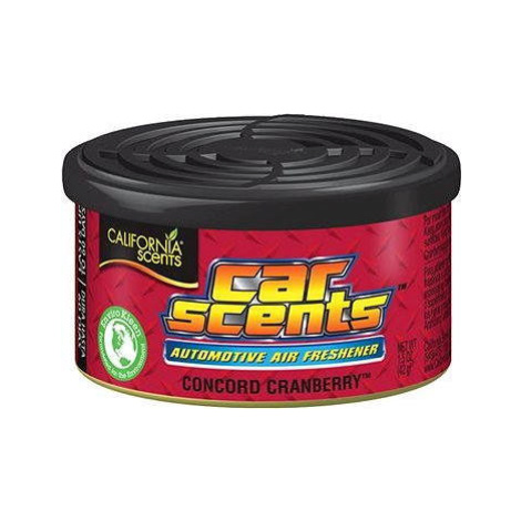 California Scents, vôňa Car Scents Concord Cranberry