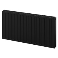 Mexen, Panelový radiátor Mexen C22 600 x 600 mm, bočné pripojenie, 992 W, čierny - W422-060-060-