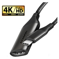Axagon RVC-HI2M, USB-C -> HDMI 2.0a redukcia / adaptér, 4K/60Hz HDR10