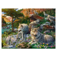 Ravensburger Puzzle Jarní vlci 1500 dielikov