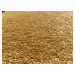 Kusový koberec Eton Exklusive žlutý kruh - 120x120 (průměr) kruh cm Vopi koberce