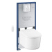 Závesný wc set bezdotykový Grohe Rapid SLX alpská biela 36509SH0