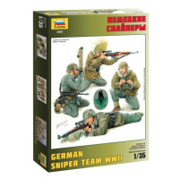 Model Kit figurky 3595 - German Sniper Team (1:35)