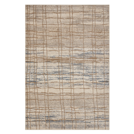 Kusový koberec Terrain 105601 Jord Cream Blue - 80x200 cm Hanse Home Collection koberce