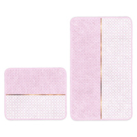 Ružové kúpeľňové predložky v súprave 2 ks 60x100 cm – Mila Home