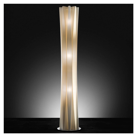 Stojacia lampa Slamp Bach, výška 161 cm, zlatá