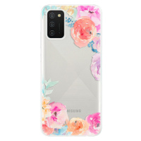 Odolné silikónové puzdro iSaprio - Flower Brush - Samsung Galaxy A02s