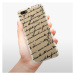 Odolné silikónové puzdro iSaprio - Handwriting 01 - black - Huawei Honor 7S