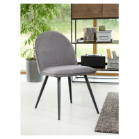 Furniria 24002 Dizajnová stolička Dayton sivá