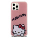 Plastové puzdro Hello Kitty na Apple iPhone 12/12 Pro HKHCP12MHKDSP IML Daydreaming Logo ružové