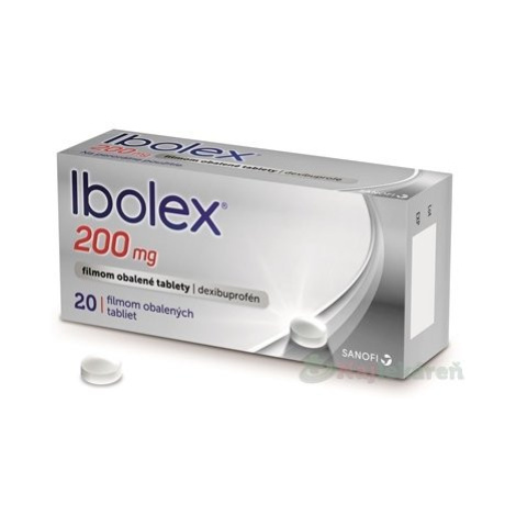 Ibolex 200 mg na bolesť a zápal 20 tabliet