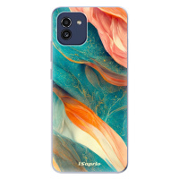 Odolné silikónové puzdro iSaprio - Abstract Marble - Samsung Galaxy A03