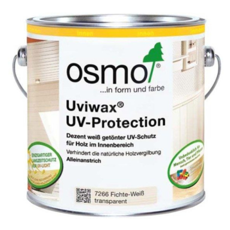 OSMO UVIWAX UV PROTECTION - UV ochranný náter na drevo v interiéri 7200 - bezfarebný hodvábny po