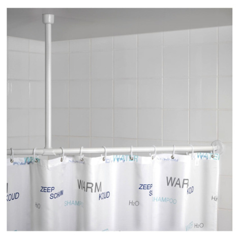 Biely držiak na strop pre sprchový záves 57 cm - Wenko