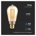 Žiarovka LED Filament E27 4W, 2200K, 200lm, ST64 VT-2185 (V-TAC)