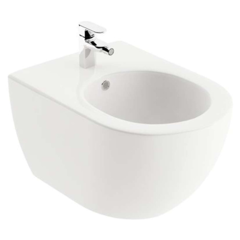 Ravak Chrome - Závesný bidet, 360x510 mm, otvor na batériu, biela X01517