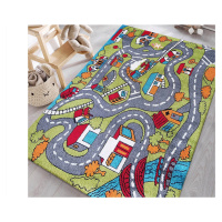 DY Farebný koberec do detskej izby na hranie Ulica Rozmer: 300x400 cm