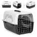 Prepravný box pre mačky a psy PETSI biely/čierny