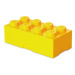 LEGO® box na desiatu 8 - žltá 100 x 200 x 75 mm