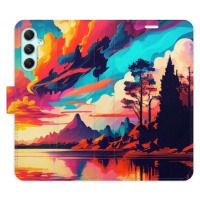 Flipové puzdro iSaprio - Colorful Mountains 02 - Samsung Galaxy A34 5G