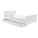 Biela detská posteľ 140x200 cm Blanco – Pinio