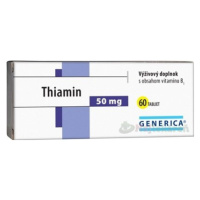 GENERICA Thiamin 50 mg 60 tbl