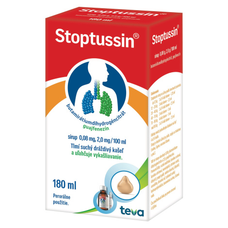 STOPTUSSIN sirup 180 ml