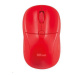 TRUST Primo Wireless Mouse - červená, USB, bezdrôtová