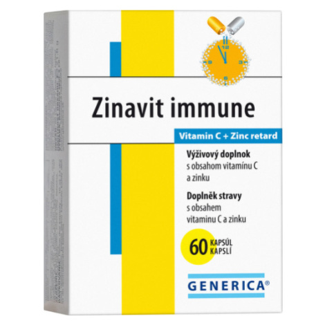 GENERICA Zinavit immune 60 kapsúl