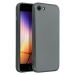 Silikónové puzdro na Apple iPhone 7/8/SE 2020/SE 2022 Metallic sivé