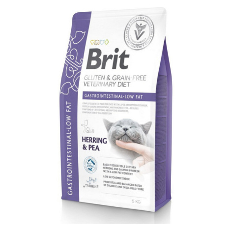 Brit Veterinary Diets GF cat Gastrointestinal granule pre mačky 2kg