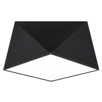 Čierne stropné svietidlo 25x25 cm Koma – Nice Lamps