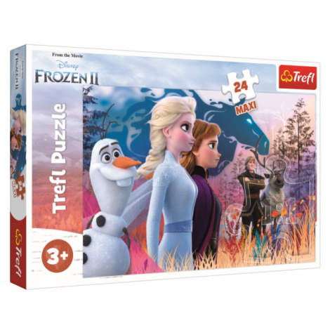 Trefl Puzzle 24 Maxi Kúzelný výlet Disney Frozen 2