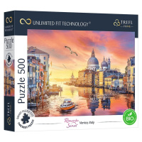 Trefl Prime puzzle 500 UFT - Romantický západ slnka: Benátky, Taliansko