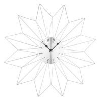 Nástenné hodiny Crystal Star silver, 50cm