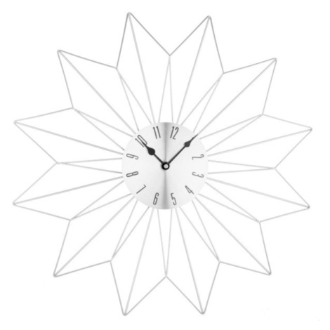 Nástenné hodiny Crystal Star silver, 50cm Atmosphera