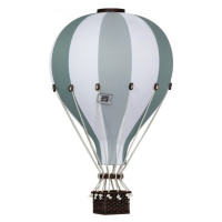 Dadaboom.sk Dekoračný teplovzdušný balón- zelená/šedozelená - S-28cm x 16cm