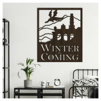 Obraz Game of Thrones - Winter Is Coming, Wenge