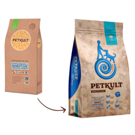 Petkult Dog Large Adult Sensitive Fish - 3kg