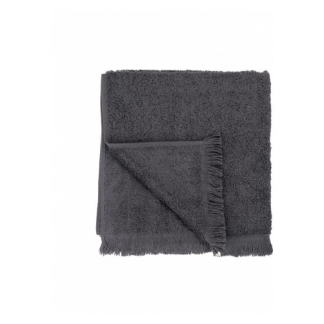 Tmavosivý bavlnený uterák 50x100 cm FRINO – Blomus