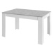 Sconto Jedálenský stôl BASIC 3 biela lesk/betón