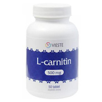Vieste L-karnitín 500 mg 50 tabliet